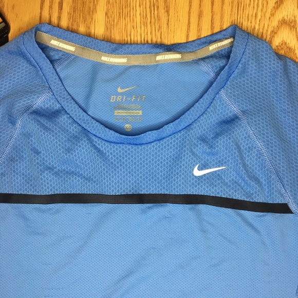Blue Nike Top Shirt Dri Fit - Picture 3 of 8